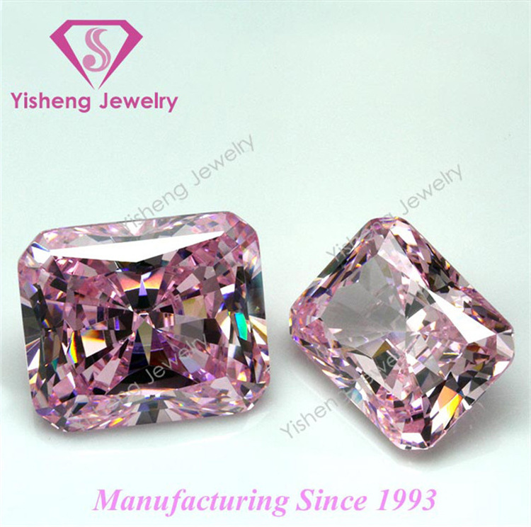 CZ Lab Created Diamonds Loose Diamonds Pink Cubic Zirconia