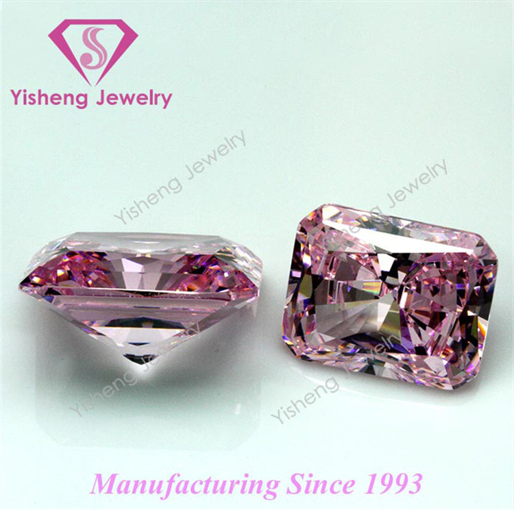 CZ Lab Created Diamonds Loose Diamonds Pink Cubic Zirconia