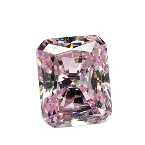 CZ Lab Created Diamonds Loose Diamonds Pink Cubic Zirconia