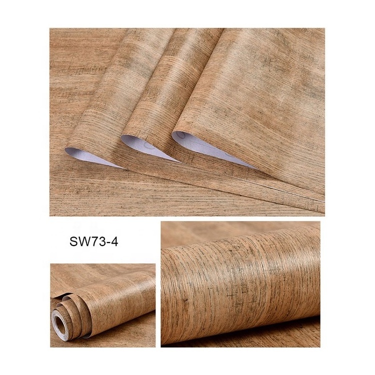 Best quality waterproof wood grain pvc decorative membrane film foil for furniture