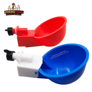 Chicken Watering Cups Automatic Filling Waterer Poultry Drinking Bowl Watering Cups for Chickens Ducks Geese pigeon