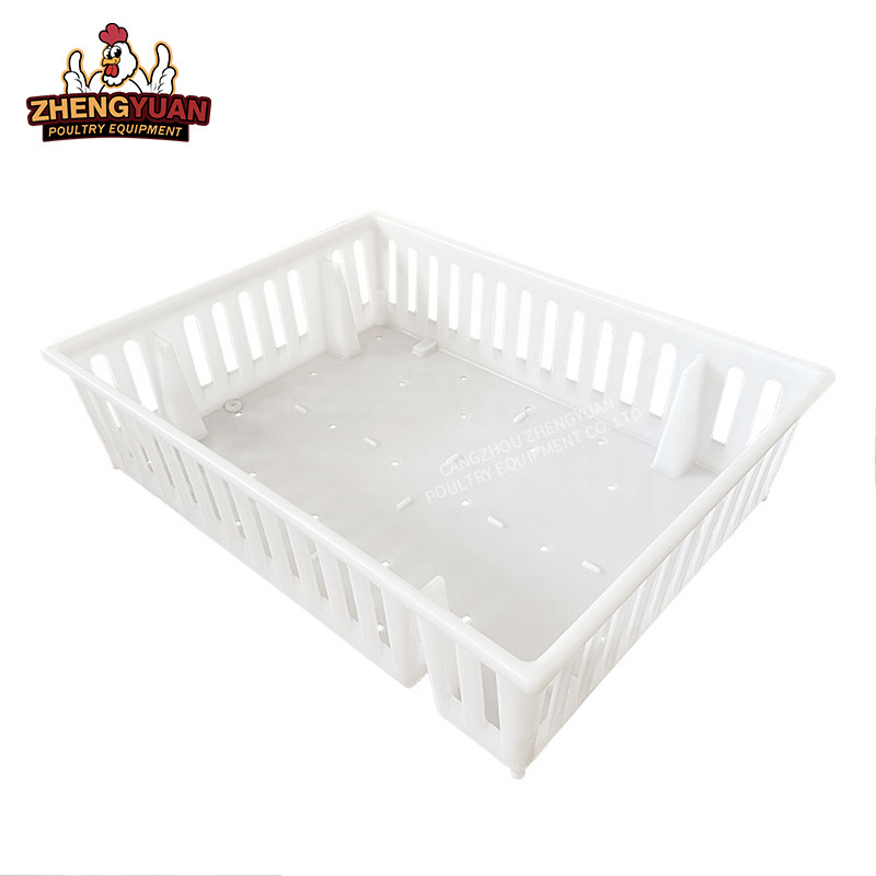 wholesale chick baby chicken plastic transport crate cages poultry cages white cages