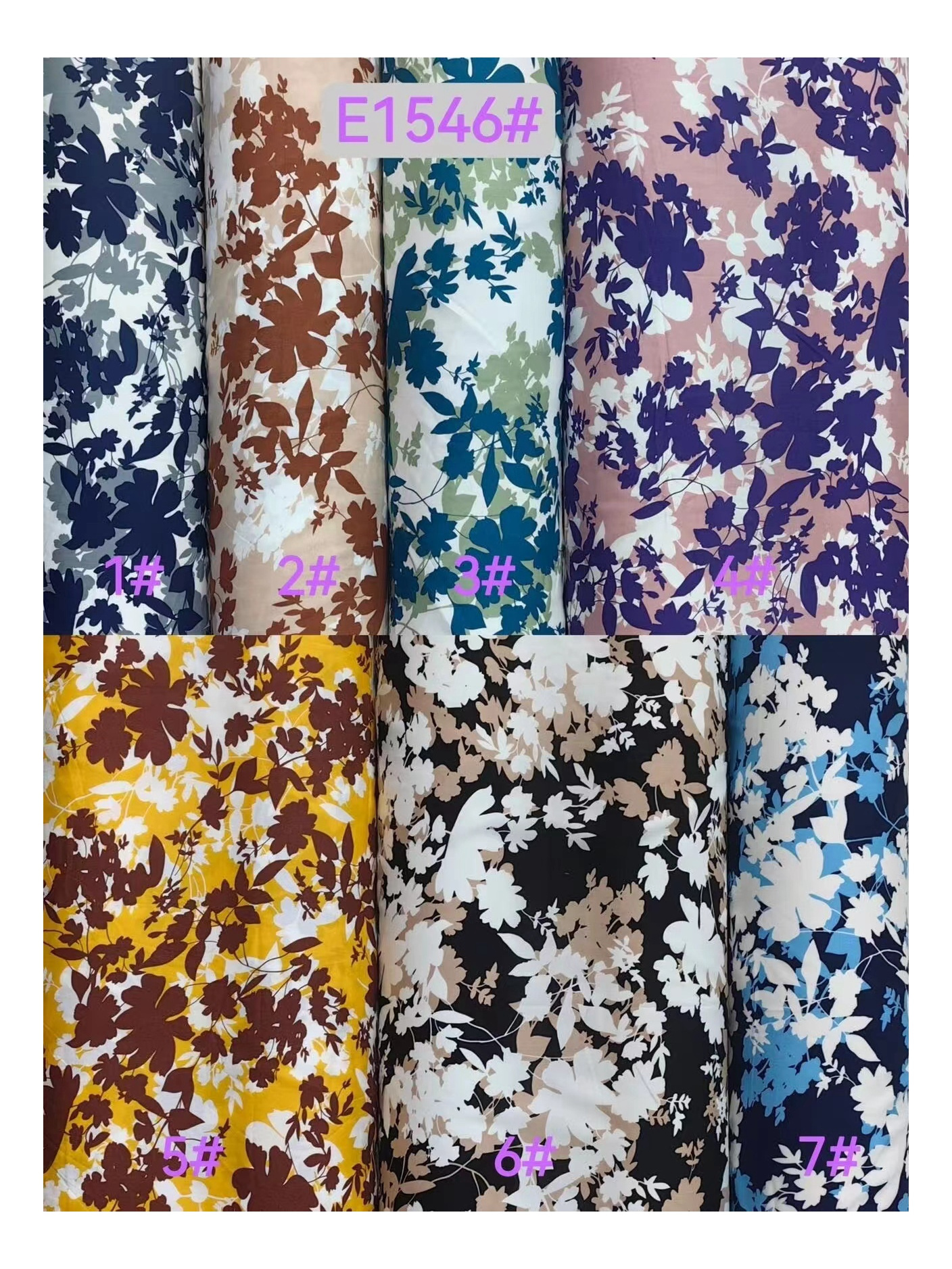 high quality screen printed spun rayon fabric viscose printing thai pattern fabric for women