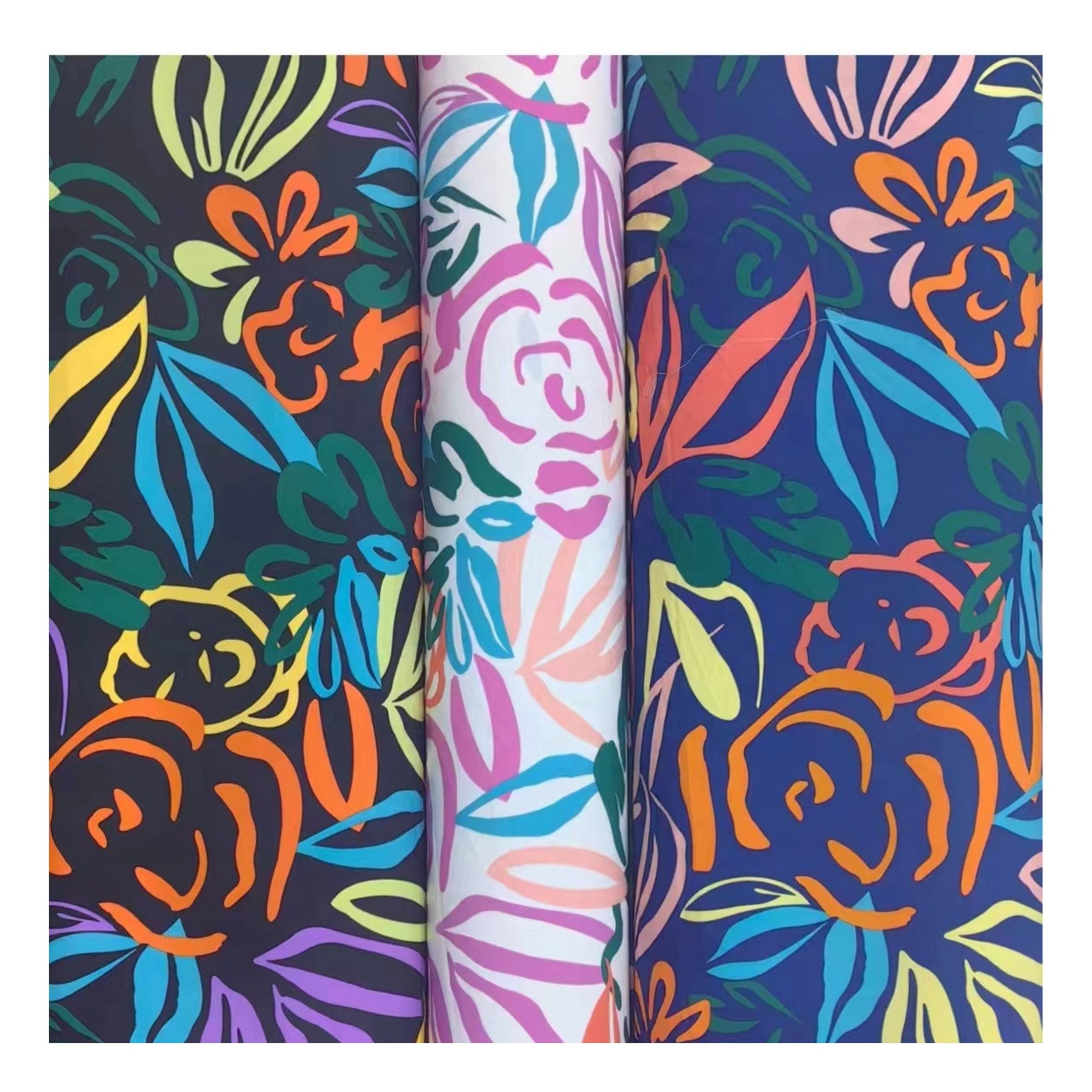 good quality 95 polyester 5 spandex fabric and polyester fabric printed  for clothes