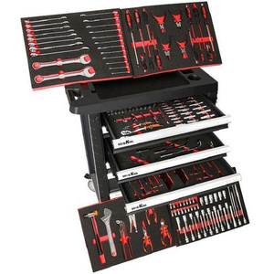 7 Drawers Workshop Garage Tool Box Roller Cabinet Rolling Metal Tool Cabinet Metal Tool Chest With Trolley Oem Support