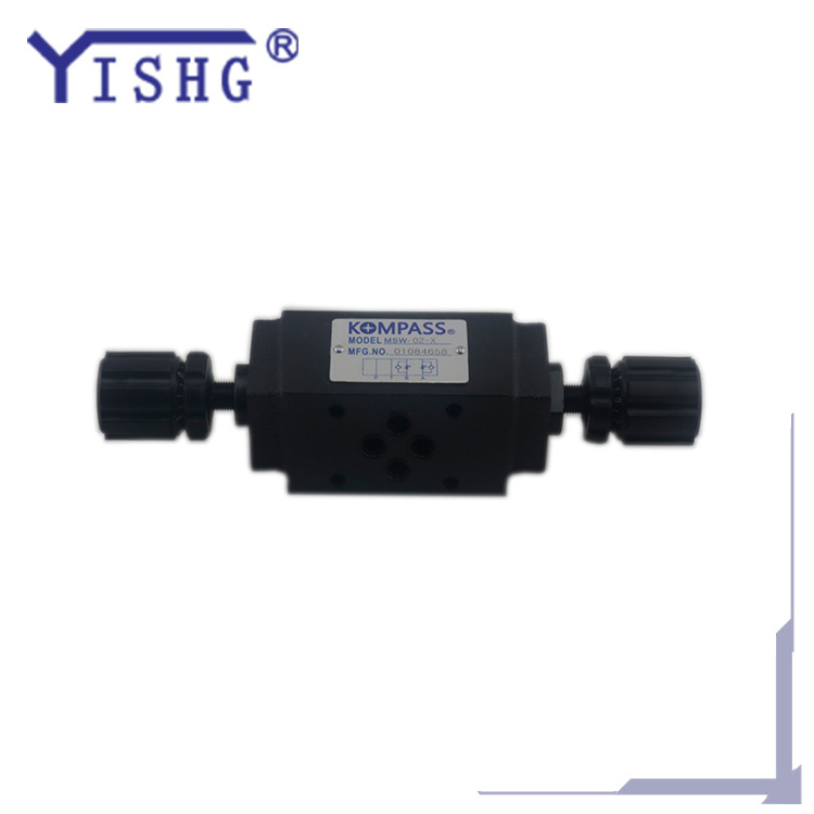 Yisheng machinery factory direct sales MSW-02-X MSW-03-X Series Cartridge Valve Hydraulic Valves