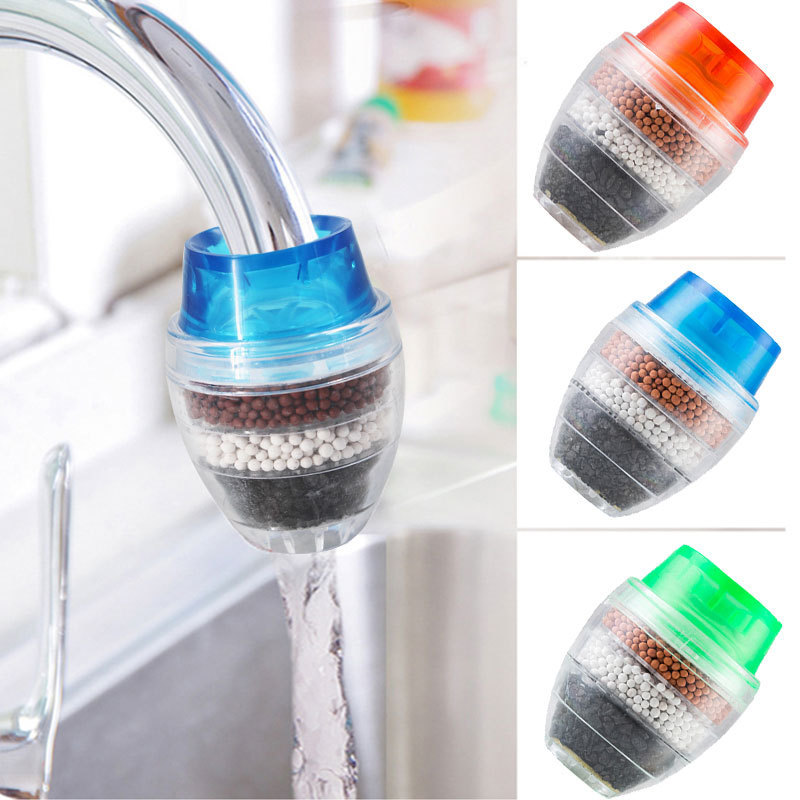 Activated Carbon Mini Water Filter Faucet Domestic Faucet Water Filter Kitchen Tap Filter Easy Install Faucet Water Purifier