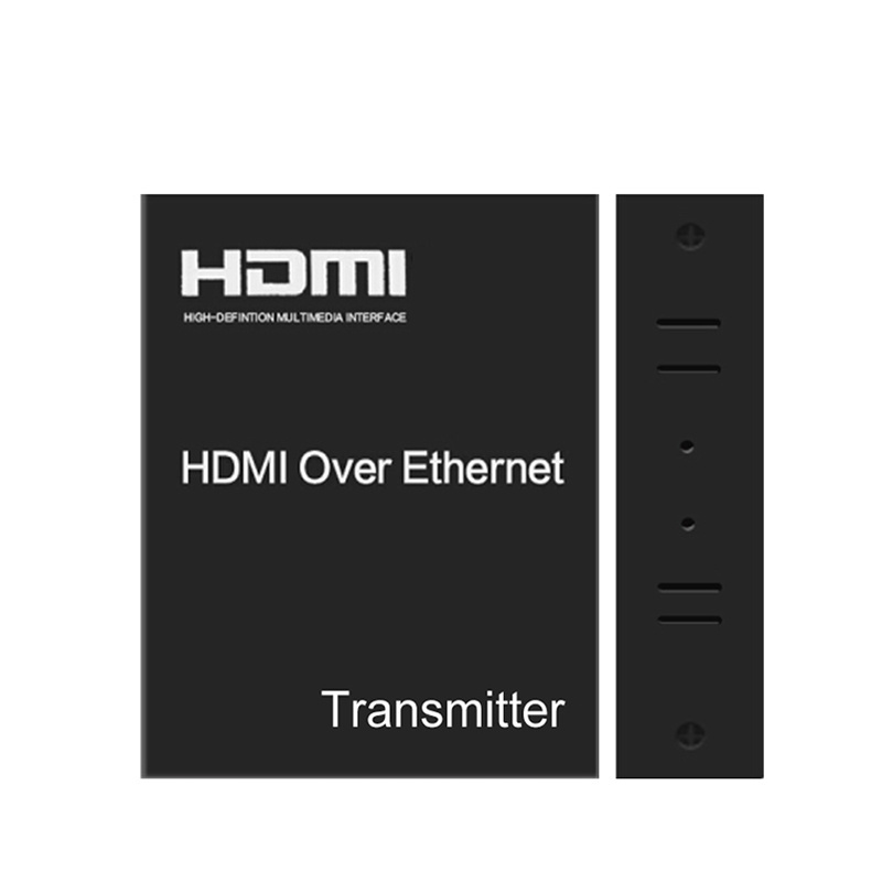 New in 2024 hdmi 120M Extender with IR Over Cat Ethernet Cable hdmi Video Transmitter Extender Adapter