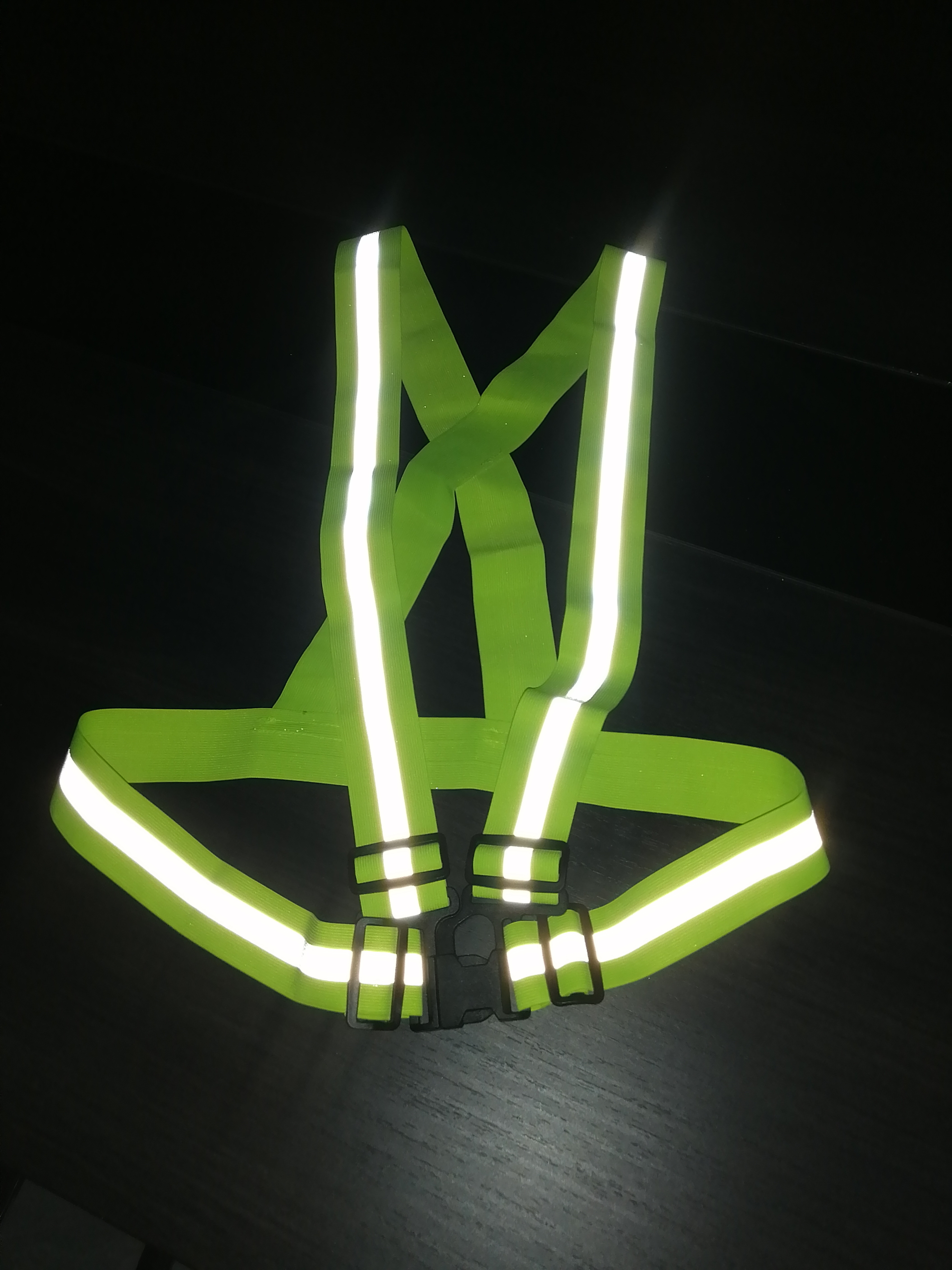 Fluorescent Reflective Belt Reflective Vest Hi Vis Visibility Running Adjustable Safety Workwear Vests High Visible