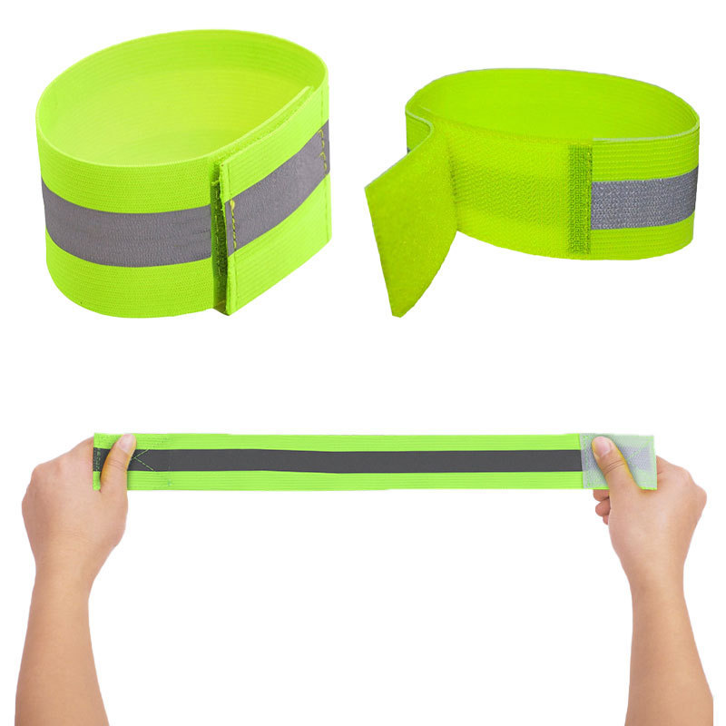 High Visibility Reflective Tape Elastic Band for Garment Polyester Reflective Material