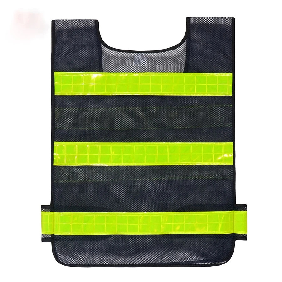 Reflective Riding Traffic Vest Safety Railway Coal Miners Uniform Waistcoat Breathable Vest