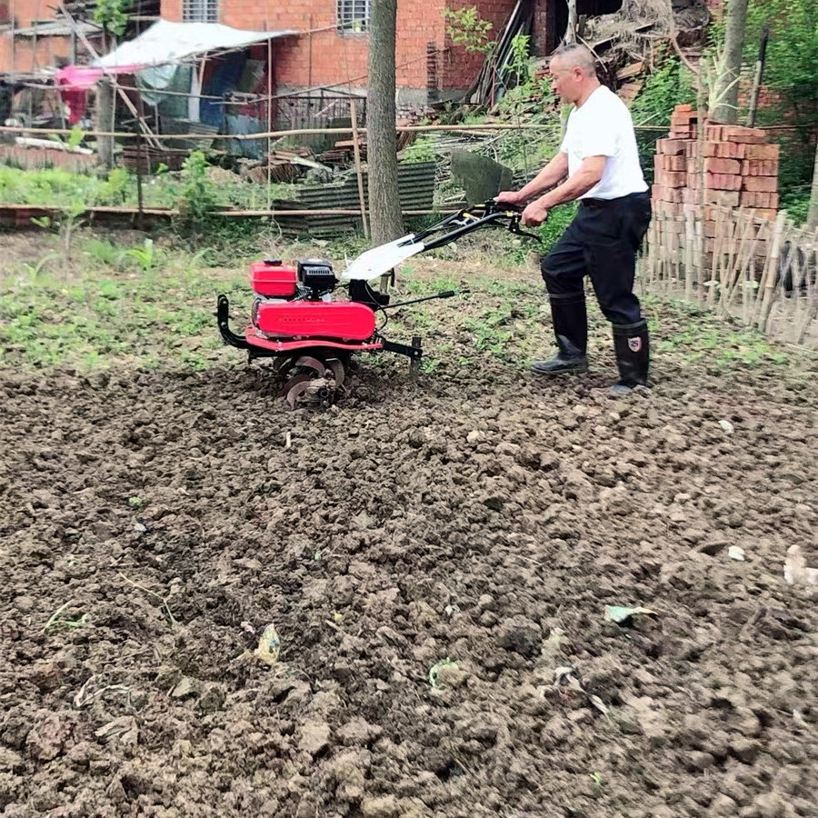 Agricole machine rotavator small mini rotary tiller 180 diesel engine land cultivator and tillering