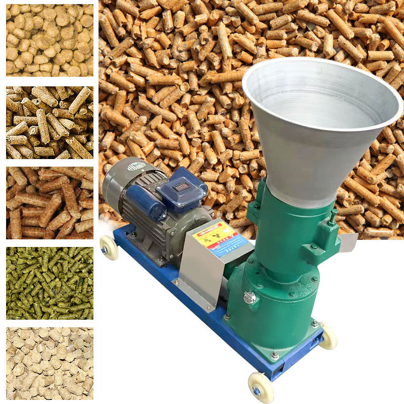 Farm Goat Feed Processing Diesel Engine Pelletizer Small Animal Feed Pellet Machine for Pig Feed