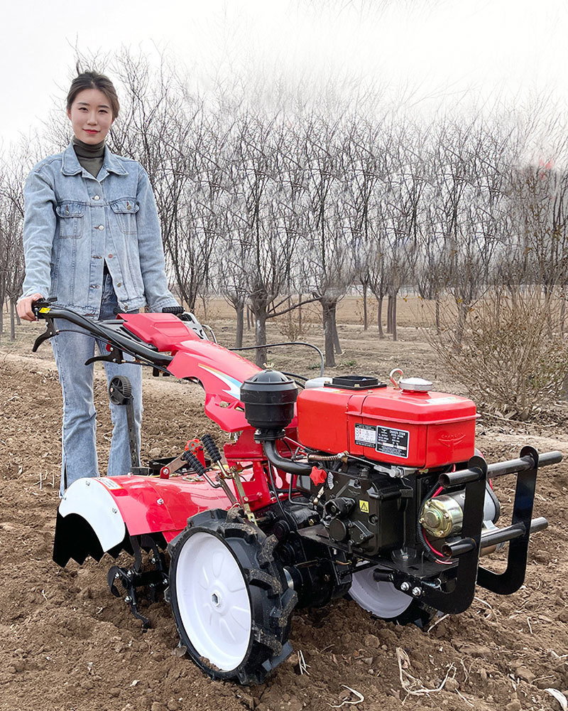 Competitive Price Agricultural Machine Farm Tractor Garden Rotary Mini Tiller Cultivator Power Tillers