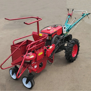 Agricultural tiller cultivator maize harvest machine hand tractors diesel mini corn harvester machine