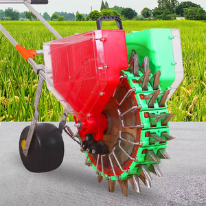 Single Row hand corn planter Seeder machine 1 row easy use potato planter corn planter with push fertilizer