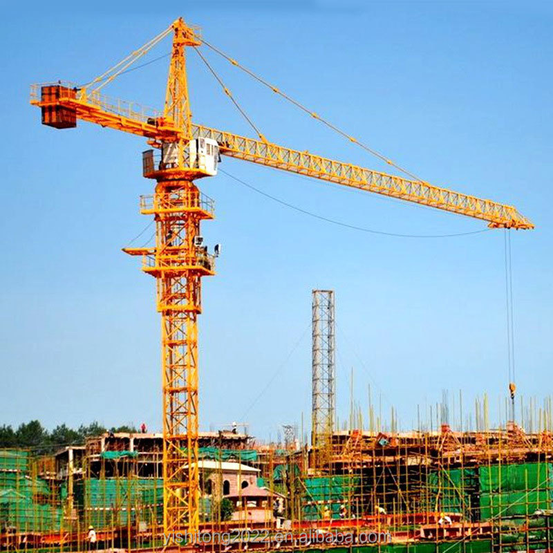 China Top less Tower Crane small 1 Ton 2 Ton 3 Ton 4 Ton 6 Ton 8 Ton 10 Ton self erecting tower crane cheap price for sale