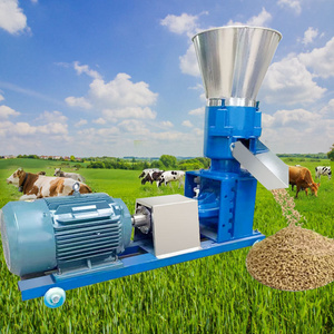 Farm Goat Feed Processing Diesel Engine Pelletizer Small Animal Feed Pellet Machine for Pig Feed