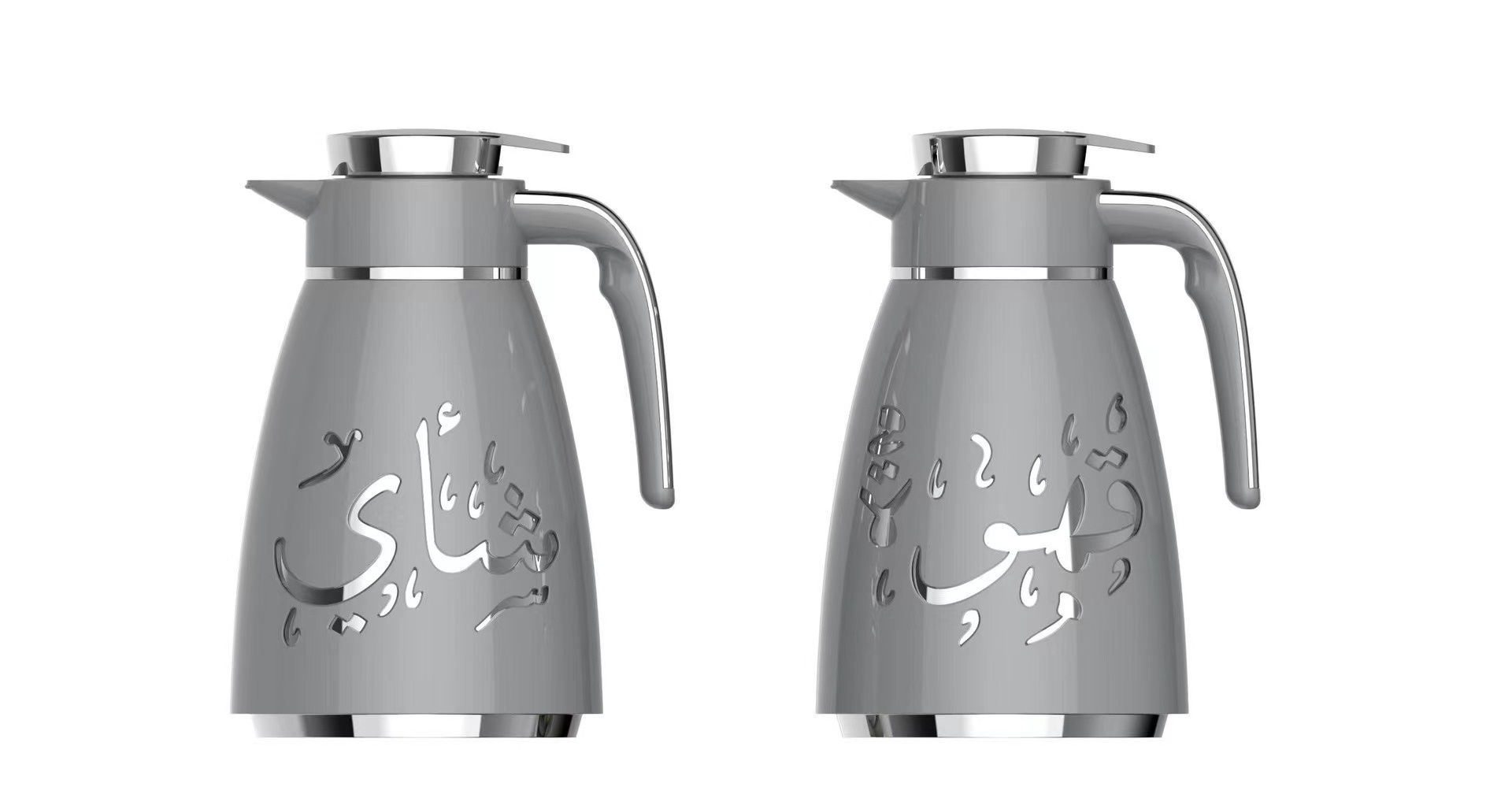 Tea thermos arabic 1.0L Top quality thermos tea coffee pot glass liner arabic tea pot For Ramadan