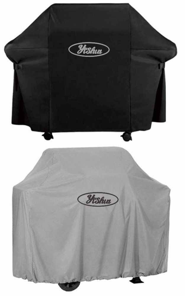 BBQ Grill Cover Heavy Duty RipProof UV Water Resistant Gas Grill Cover Fits For Weber Brinkmann Char Broil etc