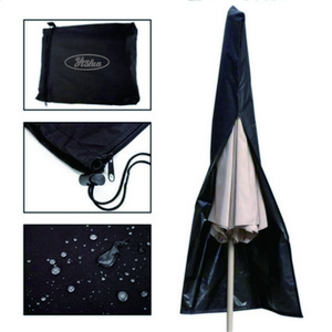 Outdoor Offset Yard Slip Cover Zipper Bag Waterproof Garden Parasol Protective Cover for Easy Storage