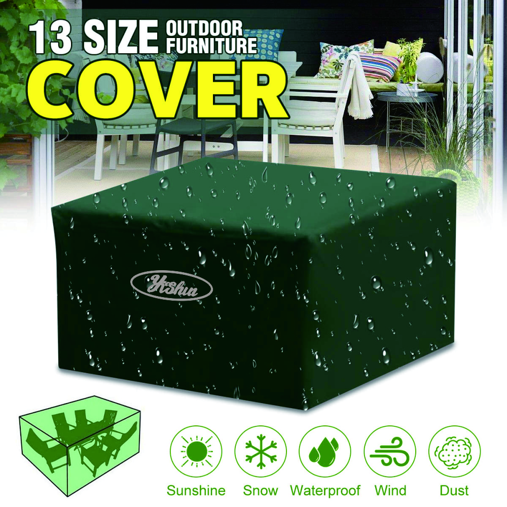 waterproof patio garden rattan table chair sofa protector outdoor patio cover furniture