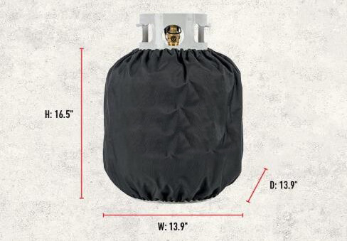 Outdoor Universal Propane Tank Protector BBQ Propane Gas Bottle  Cover