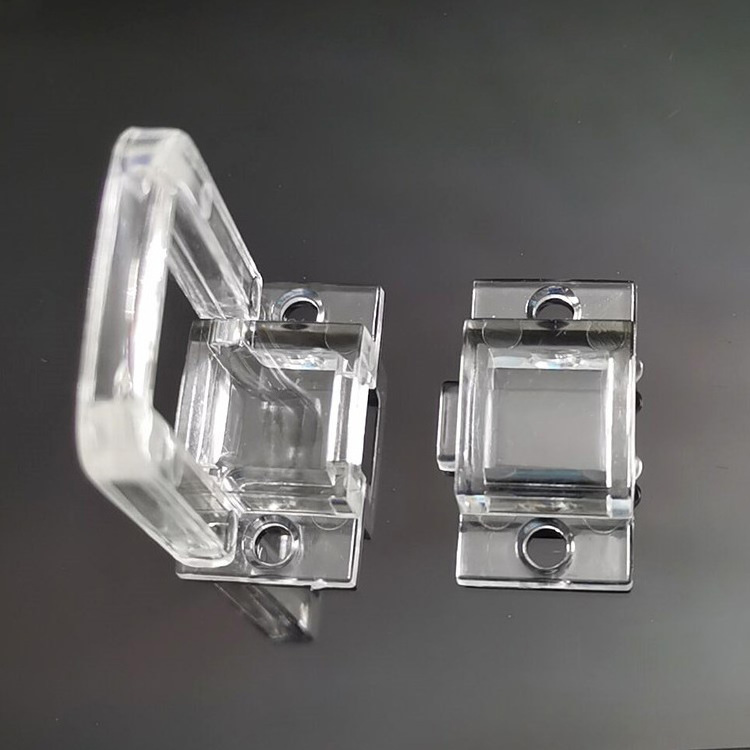 Clear Acrylic Clip Lock Transparent Acrylic Latches Hinge Lock Spin Lock for pet cage door