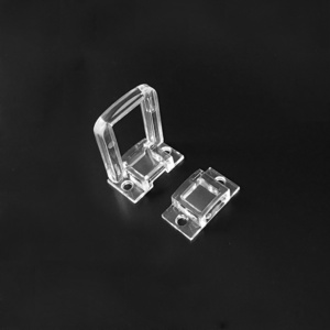 Transparent Acrylic Latches Hinge Lock Spin Lock for pet cage box