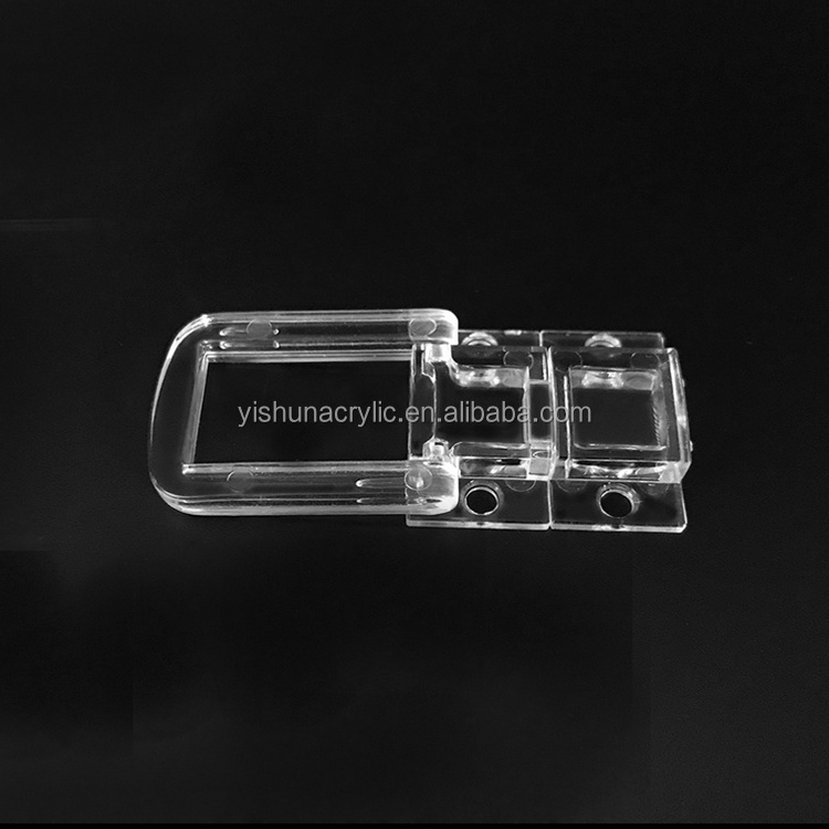 Transparent Acrylic Latches Hinge Lock Spin Lock for pet cage box