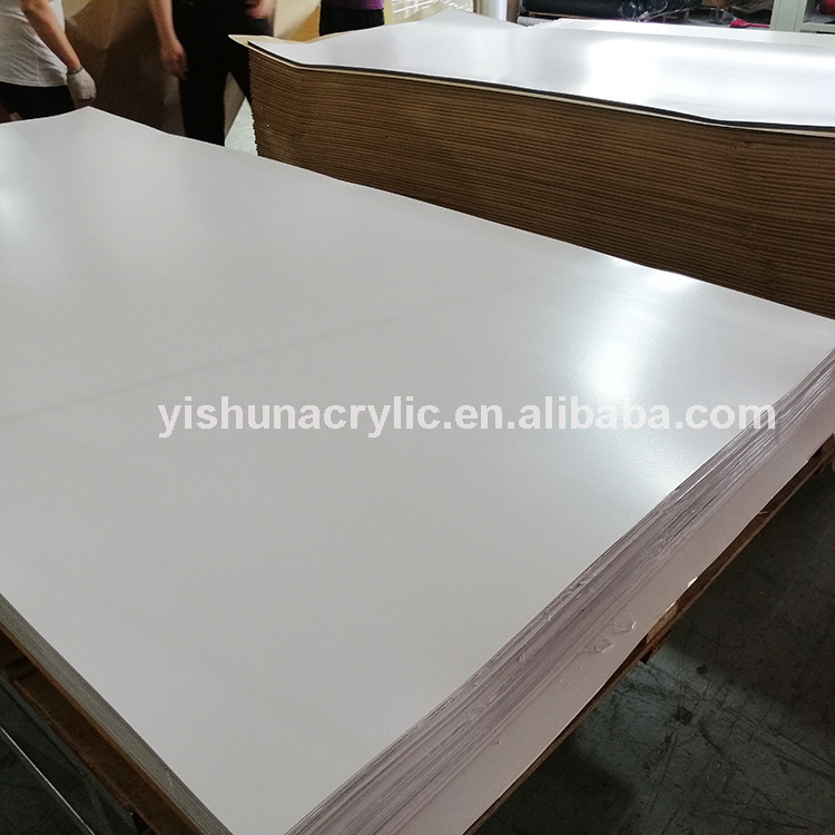 Wholesale 4Ft*8Ft 1MM Silver Back Self Adhesive Mirrored PMMA Board Plastic Acrylic Mirror Sheet