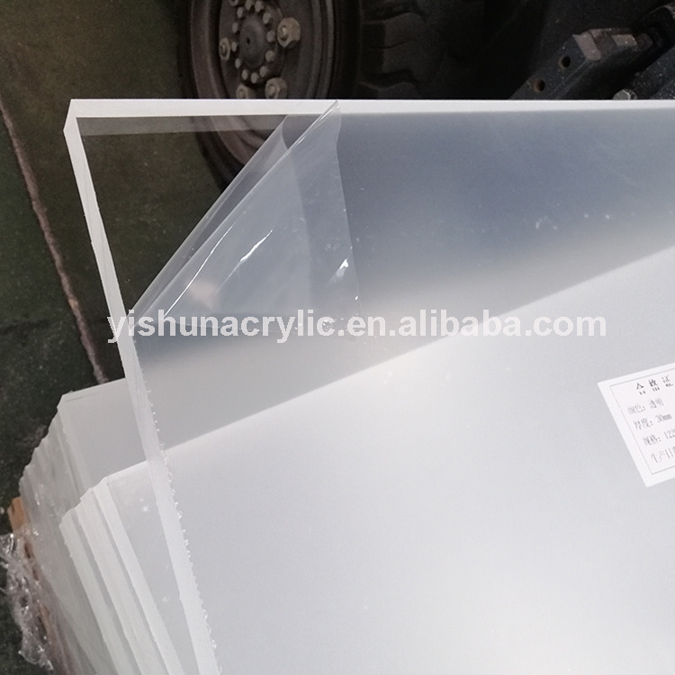 Guangzhou manufacturer wholesale high quality flexible clear cast pmma board plastic acrylic glass sheets