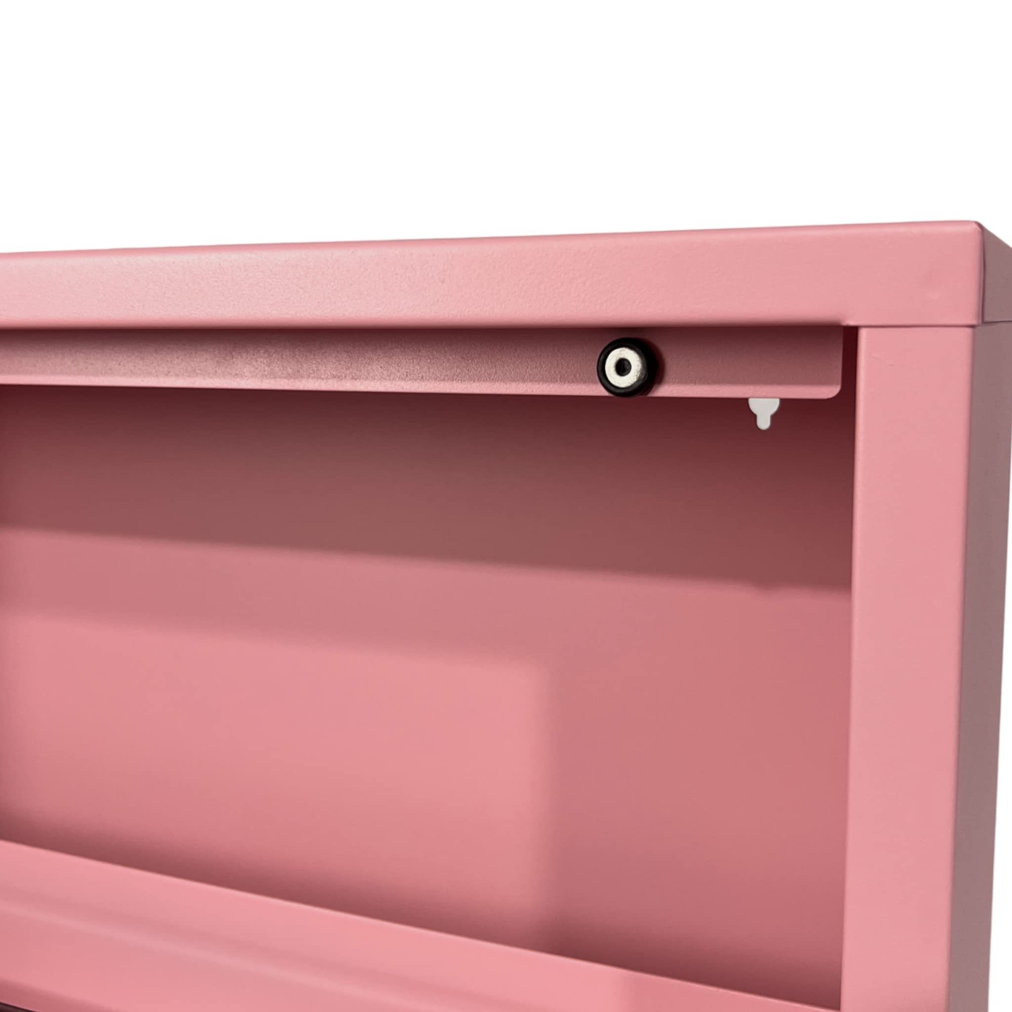 Shoe Cabinet Narrow Shoe Rack Metal High Cabinet with Magnetic Cover Metal Mounted Shoe Rack