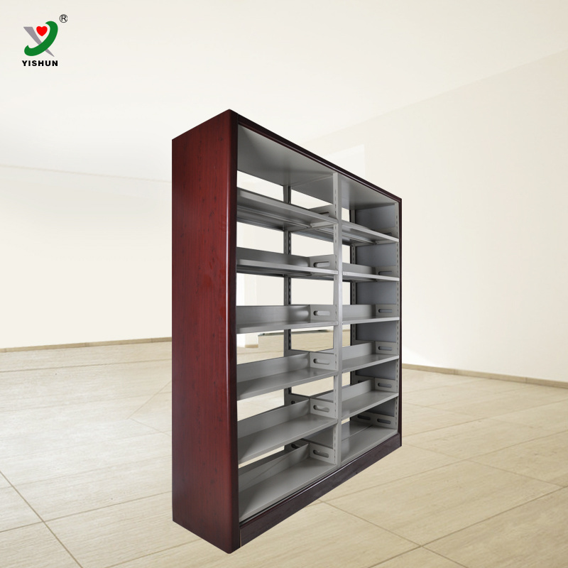 Customized steel book shelving/steel library shelves/book shelf