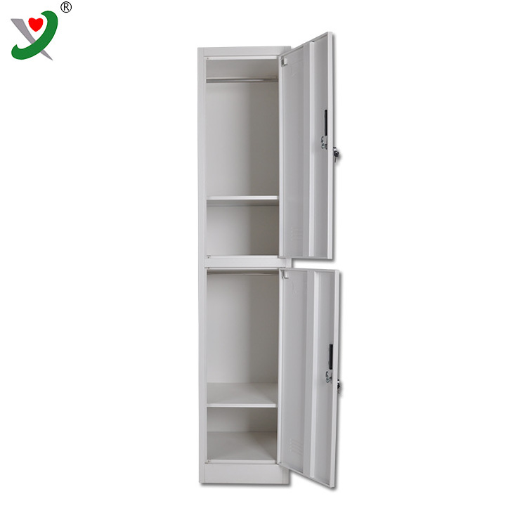 mini personal double tier steel locker cabinet/metal locker for sale