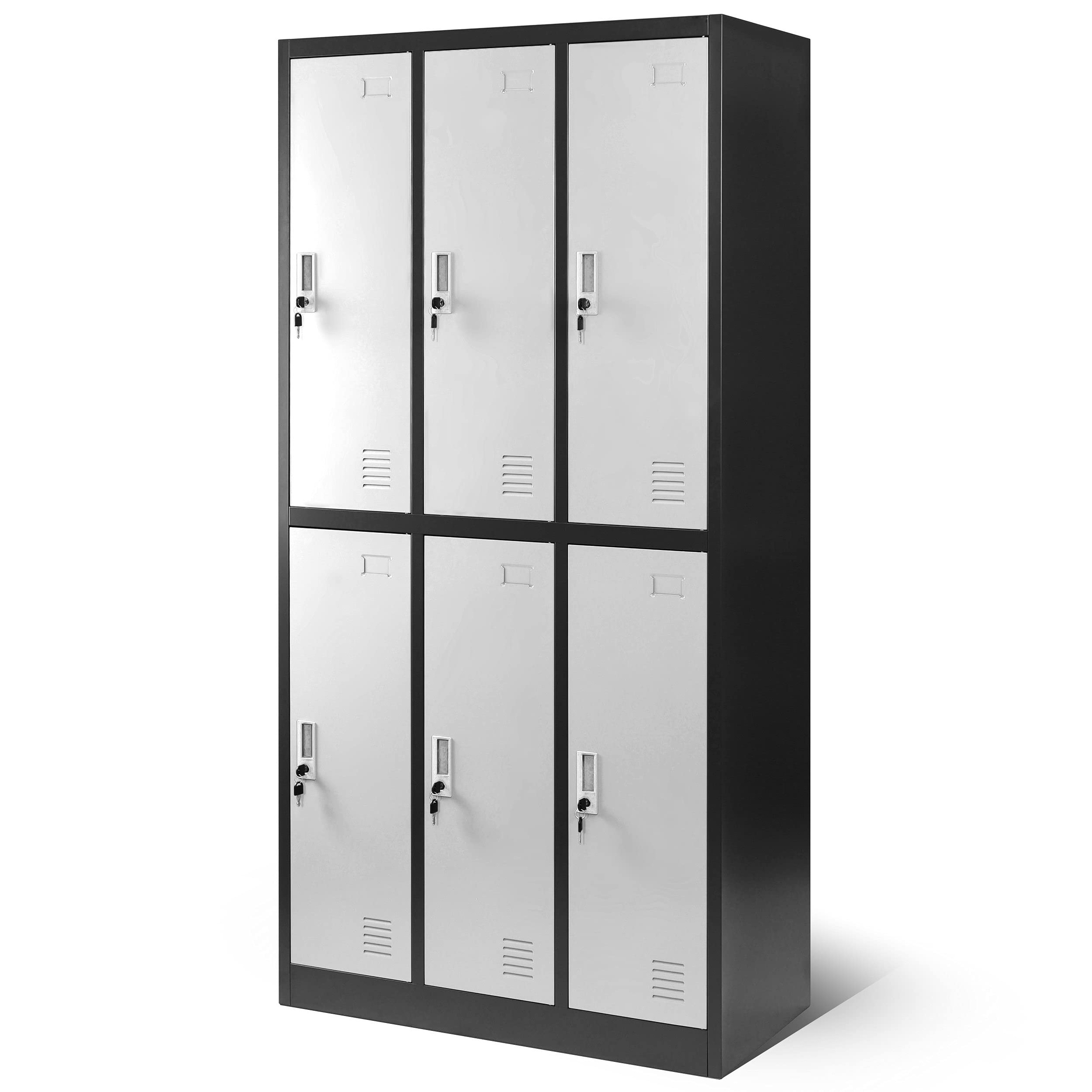 School Gym Locker Metal Steel School Storage Locker Customized Design Metal Cabinet 6 9 Door Locker With Key