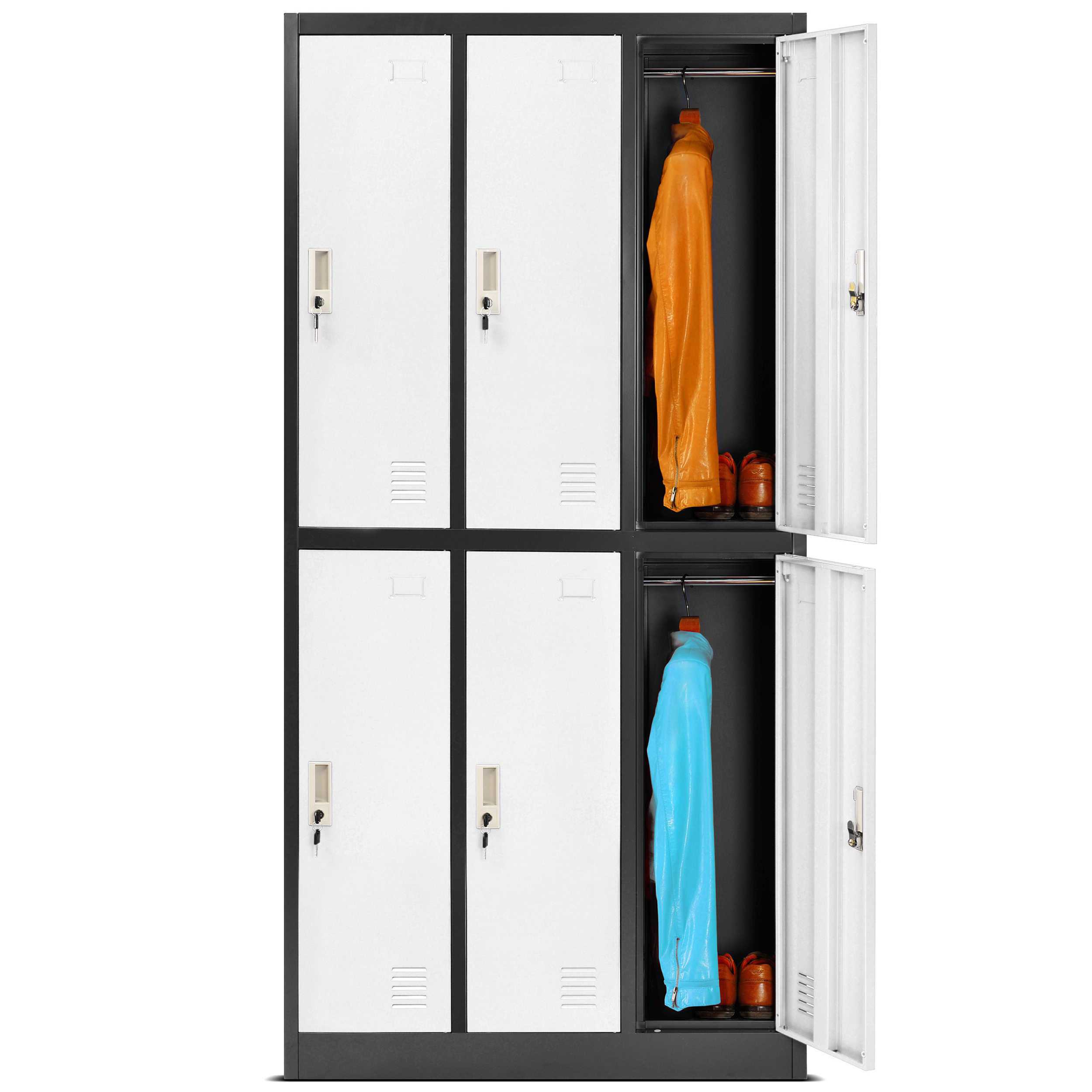 School Gym Locker Metal Steel School Storage Locker Customized Design Metal Cabinet 6 9 Door Locker With Key