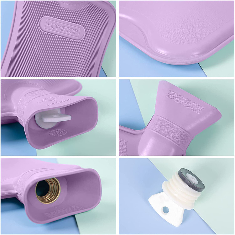 Trending Products 2023 New Arrival Custom Reusable Rubber Hot Water Bag Mini Hot Water Bottles