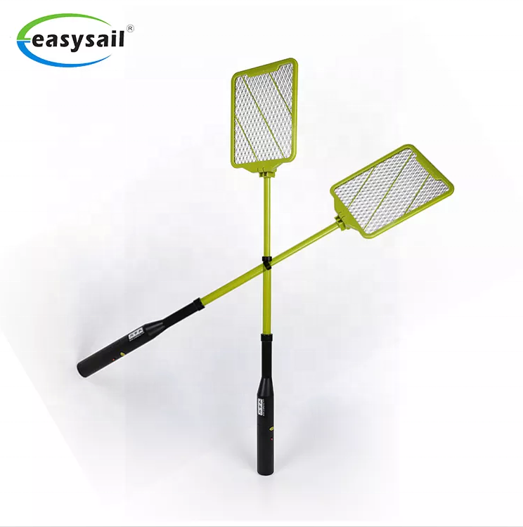 Extendable Mosquito Killer Bat Racket Fold Portable Rechargeable Indoor&Outdoor Electric Mosquito Swatter Zapper