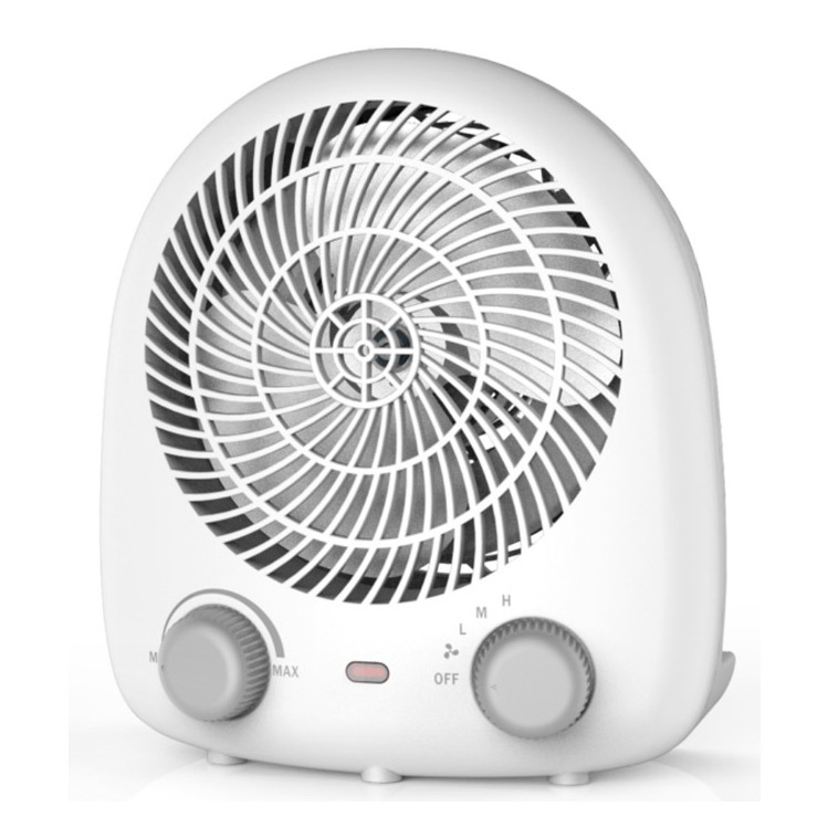 2024 Latest Design 2000w Desktop Small Heater Heating Wire With Tip-Over&Over Heat Protection Electric Fan Heater