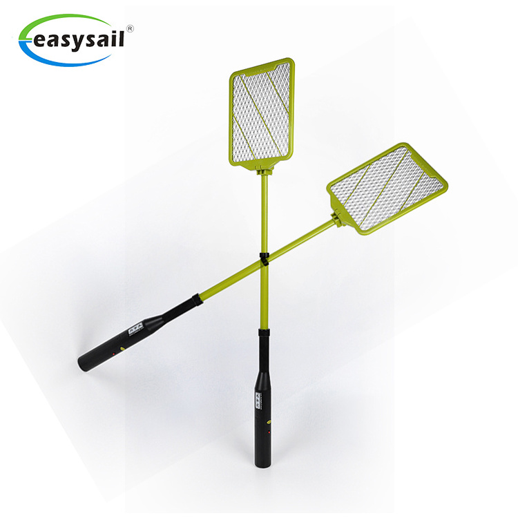 China factory wholesale eco-friendly pest control insect fly killer mosquito racket with LED light