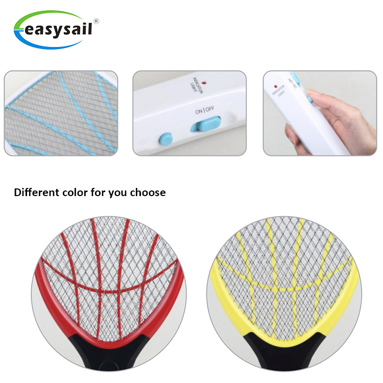 Household Electronic Fly Killer Hitting Electric Mosquito Swatter