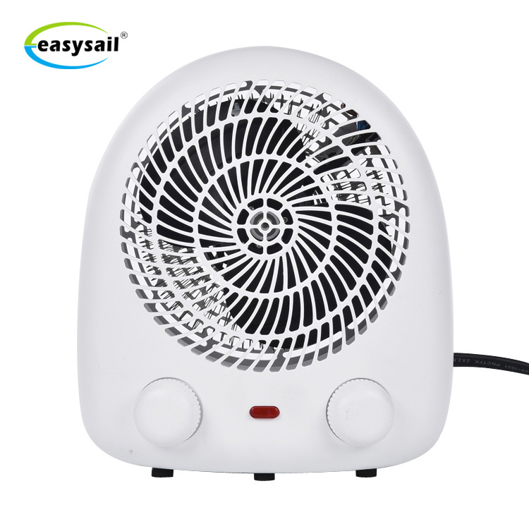 2024 Latest Design 2000w Desktop Small Heater Heating Wire With Tip-Over&Over Heat Protection Electric Fan Heater