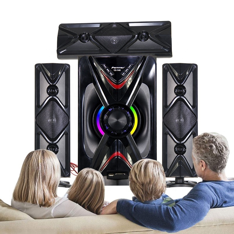 3.1 Active Hifi Home Theater Speaker System Smart Display for 360 Surround Sound for TV Speakers