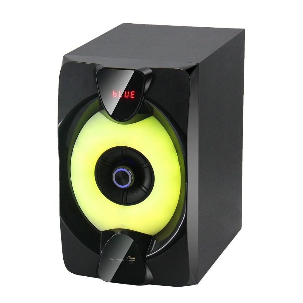 Hot sale home theater sound system computer speaker woofer LED speaker 3.1 HI-FI Multimedia Speaker System