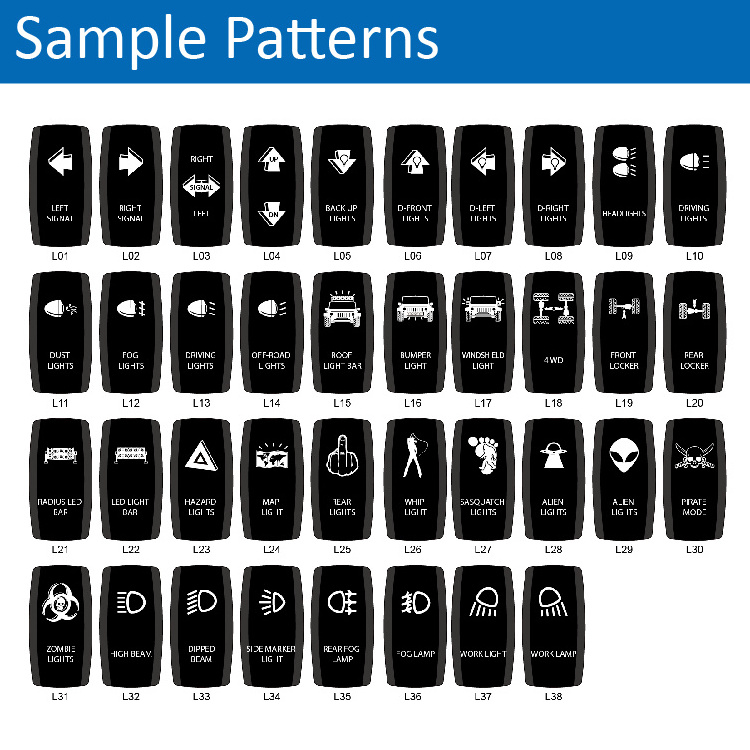 Hot selling 2024 rocker switch 24v featuring Multiple switch options such as SPST SPDT or DPDT for different purposes