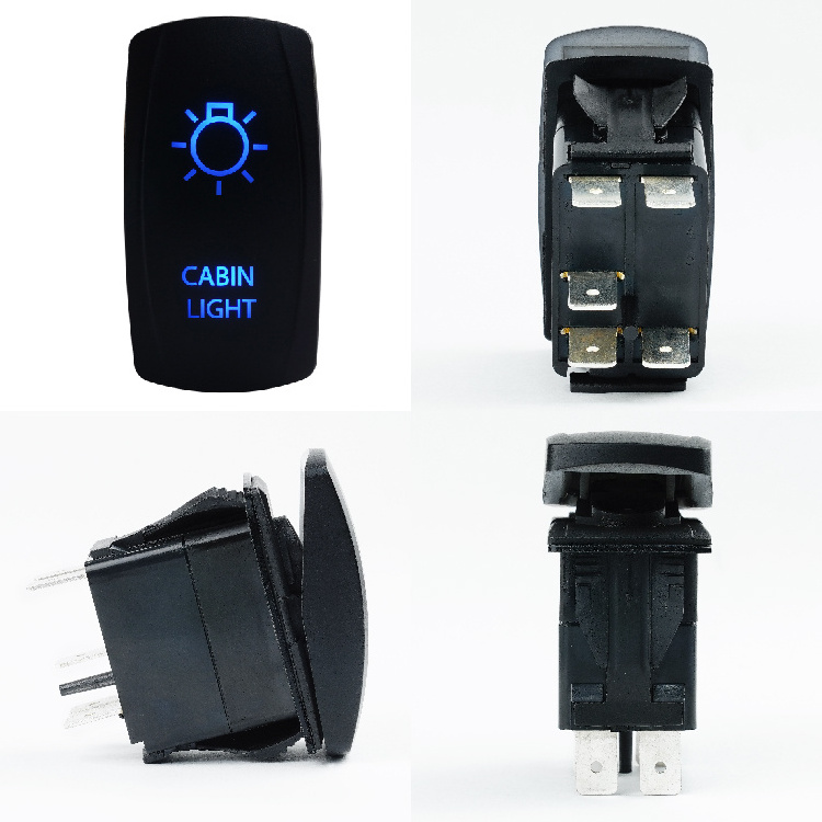 Hot sales style rocker switch with Easy installation for standard wiring configurations