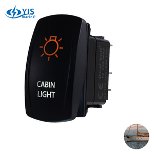 High quality boat marine toggle rocker switch with led featuring Shock-resistant materials for enhanced durability