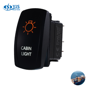 Hot selling 2024 led rocker switch featuring LED illumination for easy visibility at night or in low light conditions