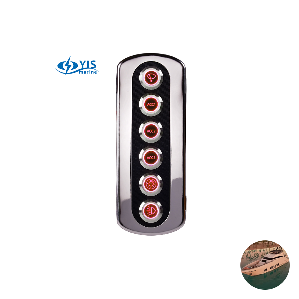 Taiwan Switch Panel product custom push button switch panel suitable for Caravan switch panel